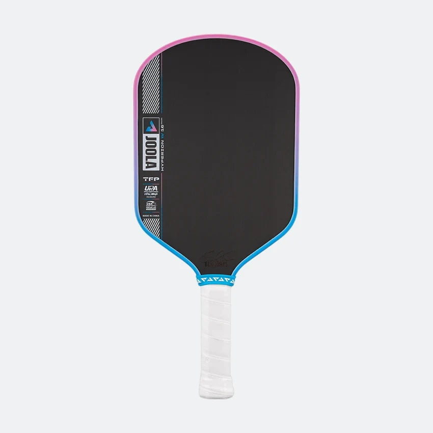 Hyperion Pro IV 16mm Pickleball Paddle - Tropical Blue/Pink