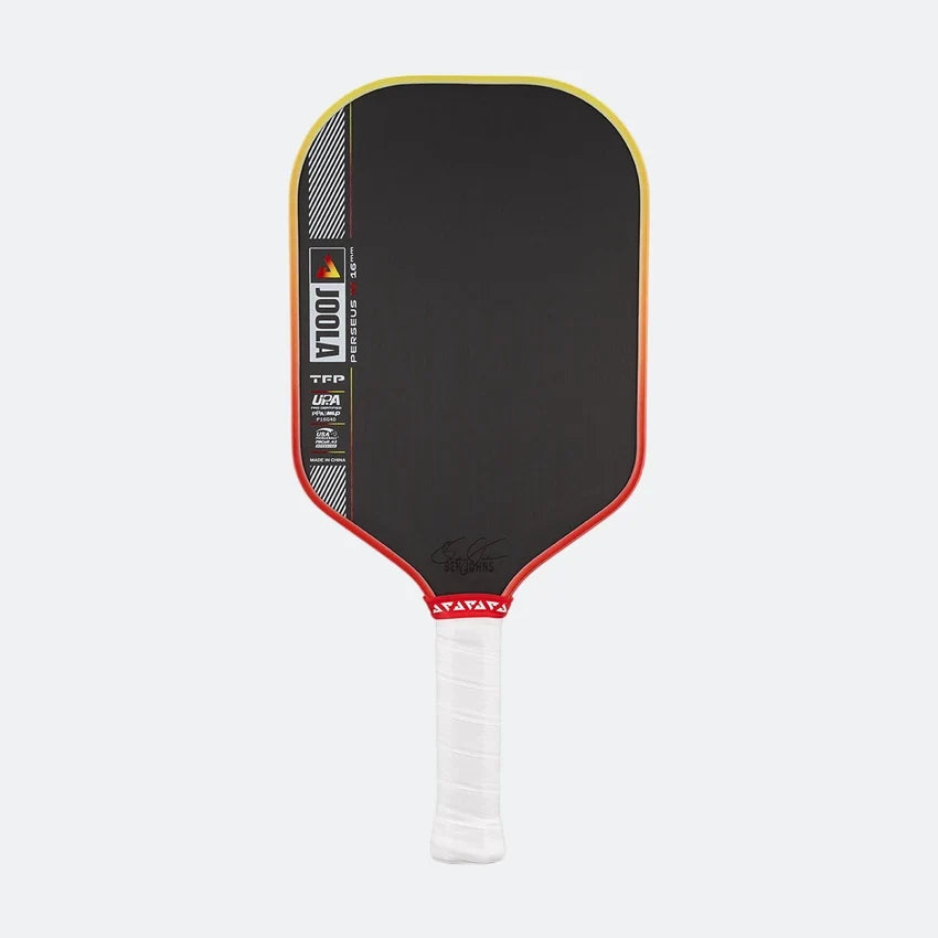 Perseus Pro IV 16mm Pickleball Paddle - Tropical Red/Yellow