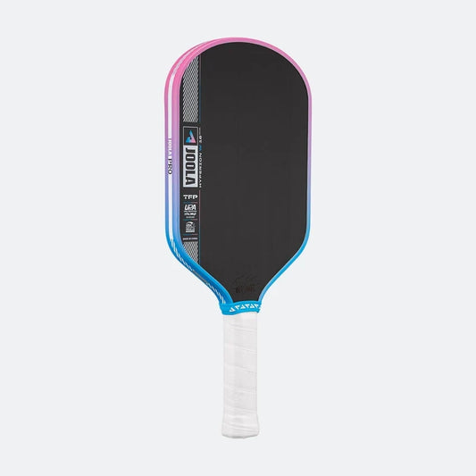 Hyperion Pro IV 16mm Pickleball Paddle - Tropical Blue/Pink